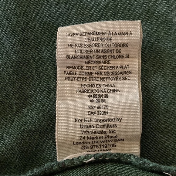 We The Free | Green Cosmo Tie Dye Cowl Neck Top OB546687 M - Picture 8 of 8